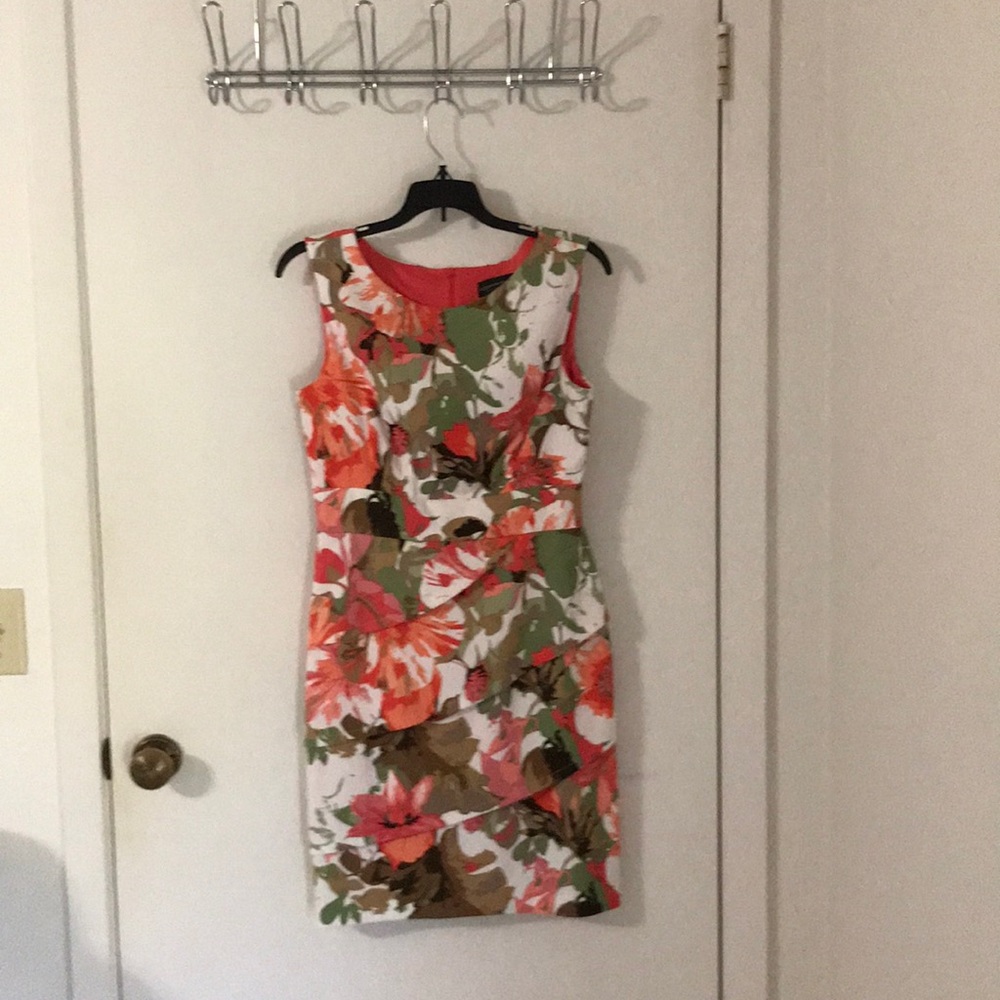 Floral print dress